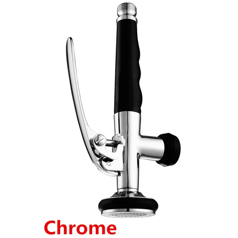 DecorBites™ Brass Hands Free Kitchen Shower Head - Premium Pull Out Spray Faucet Replacement