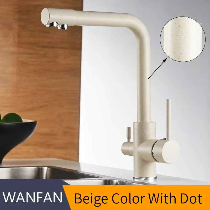 DecorBites™ Kitchen Faucet Mixer Tap with 360 Rotation and Water Purification