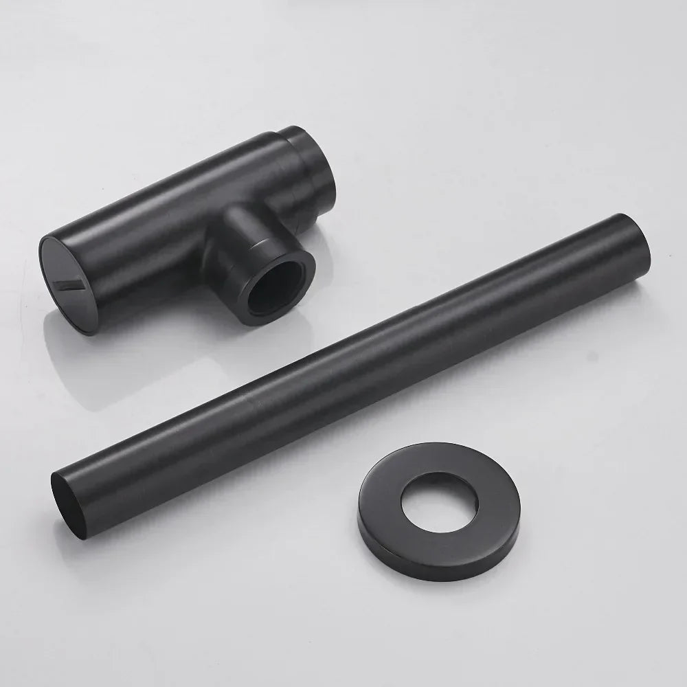 DecorBites™ Brass Round Bottle Trap Oil Rubbed Bronze WF-6920