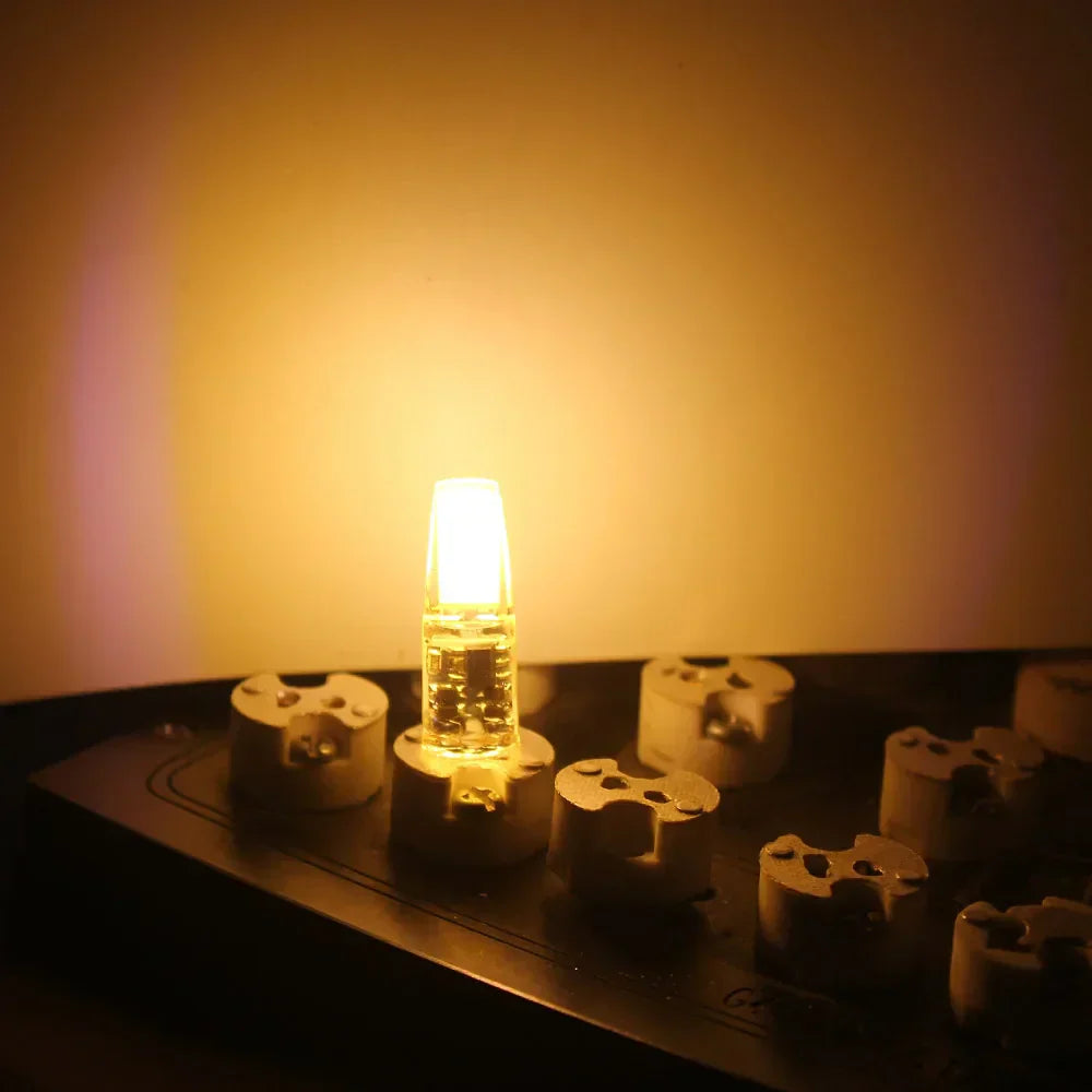 DecorBites™ Dimmable G4 12V LED Bulb 3W, 360° Light Angle Replacement for Halogen Lamps