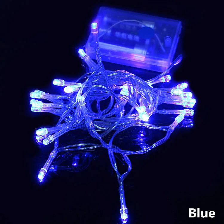 DecorBites™ LED String Lights: Battery Operated & Waterproof for Holiday Parties & Weddings