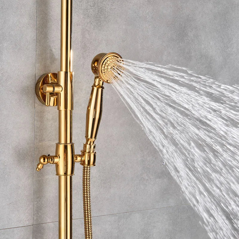 DecorBites™ 3-way Shower Faucet Set with Rainfall and Waterfall Spout