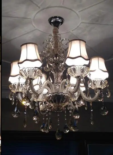 DecorBites™ Crystal Chandelier Light Fixtures for Modern Luxury Living and Bedrooms
