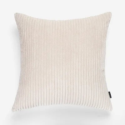 DecorBites™ Corduroy Flocking Velvet Pillow Cover, Soft Home Decor, 45x45cm/60x60cm