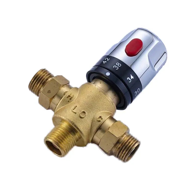 DecorBites™ Brass Thermostatic Shower Mixer Valve Cartridge, G1/2 Standard