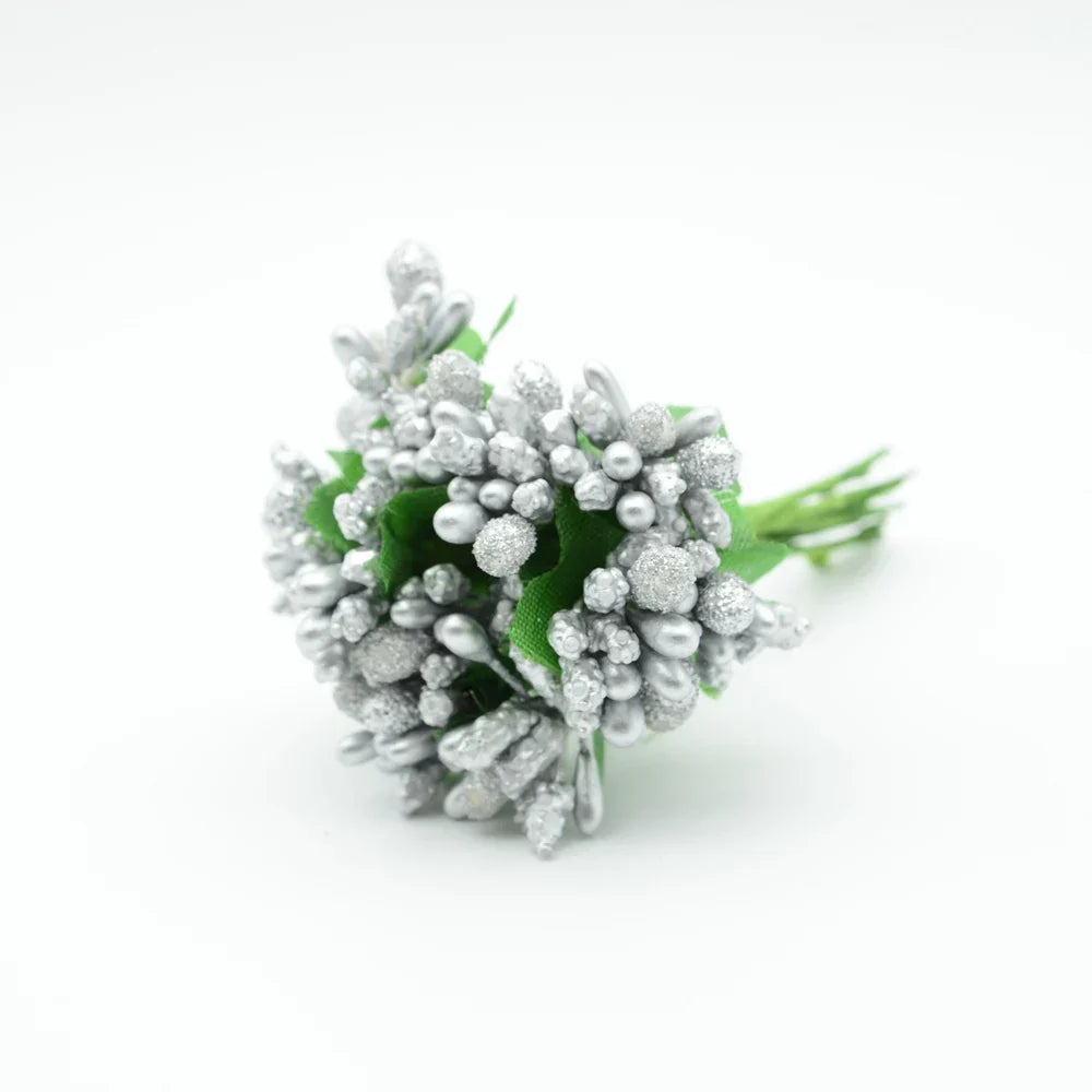 DecorBites™ Artificial Stamen Flowers for Home Wedding DIY Decor