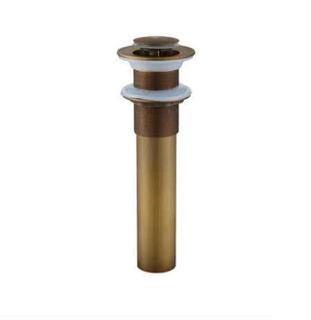 DecorBites™ Antique Brass Basin Sink Drain - 6 Styles