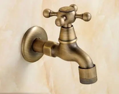 DecorBites™ Antique Garden Bibcocks Tap for Outdoor Washing, Bathroom, Mop, and More