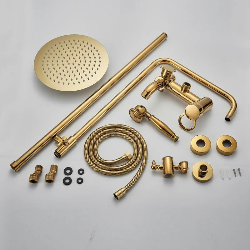 DecorBites™ 3-way Shower Faucet Set with Rainfall and Waterfall Spout
