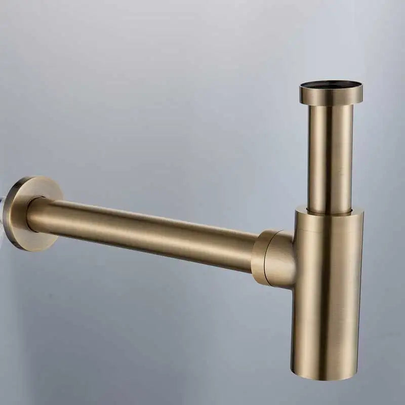DecorBites™ Brass Basin Tap Kit with Deodorization Pop-Up Drain - Chrome/Black/Bronze