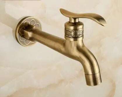 DecorBites™ Antique Garden Bibcocks Tap for Outdoor Washing, Bathroom, Mop, and More