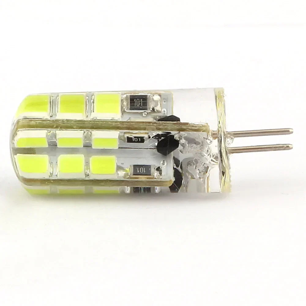 DecorBites™ LED G4 3W Bulb 24 SMD 2835 AC DC 12V 220V Spotlight 2Y Warranty