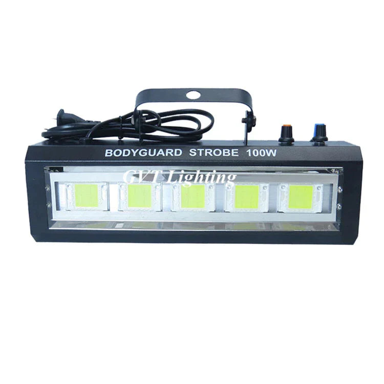 DecorBites™ 100W Auto Sound Control LED White Strobe Light for Music Shows