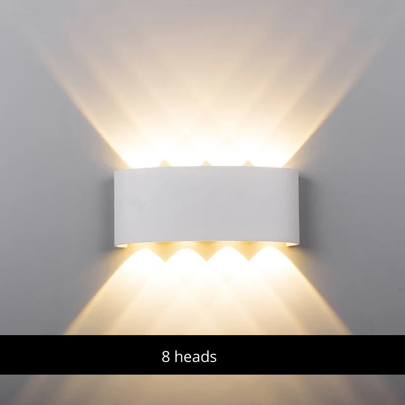 DecorBites™ Aluminum Wall Lamps: Bedside & Living Room Lighting Fixture, Warm/Cool Light, AC85-260V