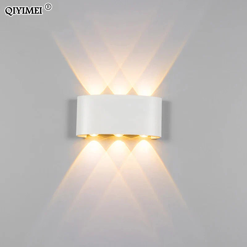 DecorBites™ Aluminum Wall Lamps: Bedside & Living Room Lighting Fixture, Warm/Cool Light, AC85-260V