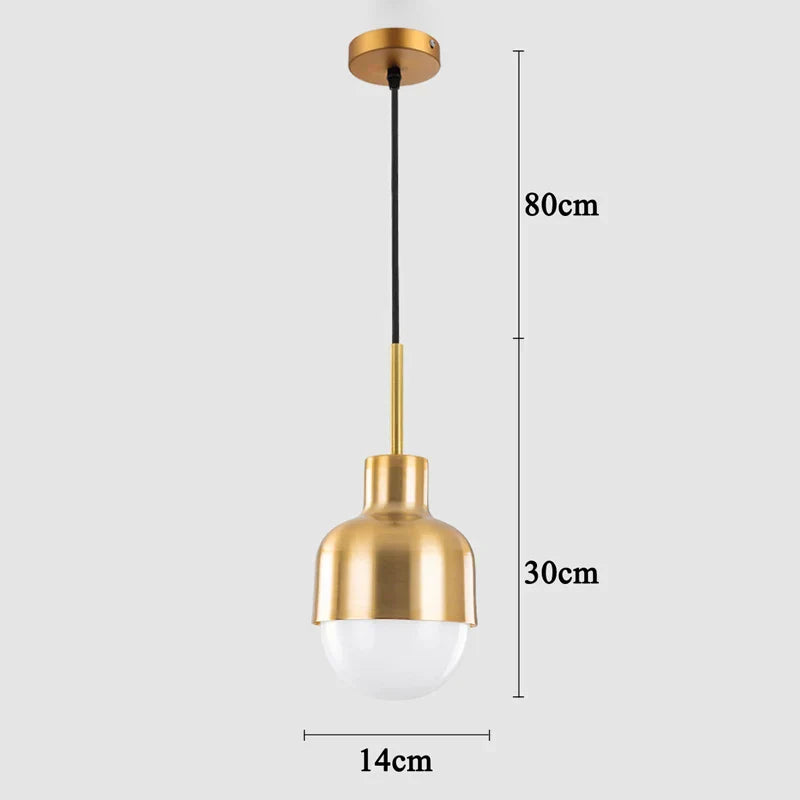 DecorBites™ Acrylic Ball Pendant Light for Modern Minimalist Ceiling Decor