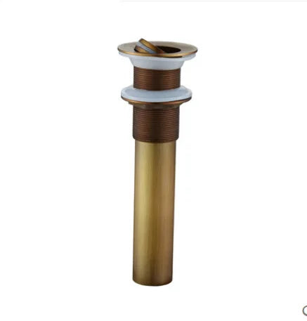 DecorBites™ Antique Brass Basin Sink Drain - 6 Styles