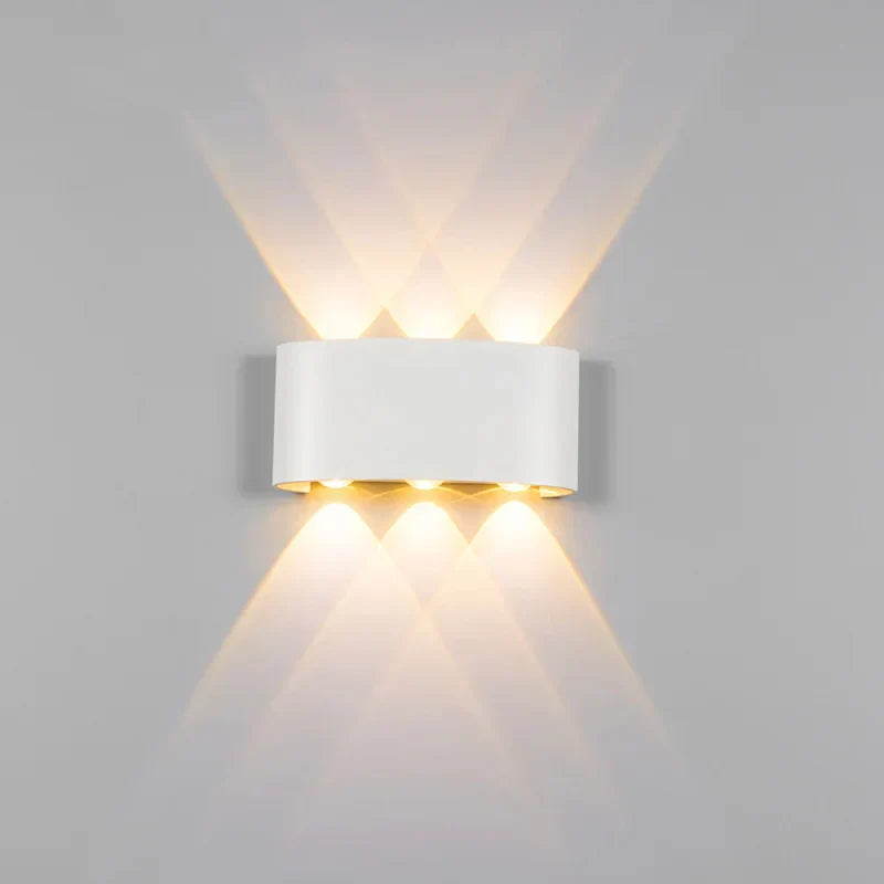 DecorBites™ Aluminum Wall Lamps: Bedside & Living Room Lighting Fixture, Warm/Cool Light, AC85-260V
