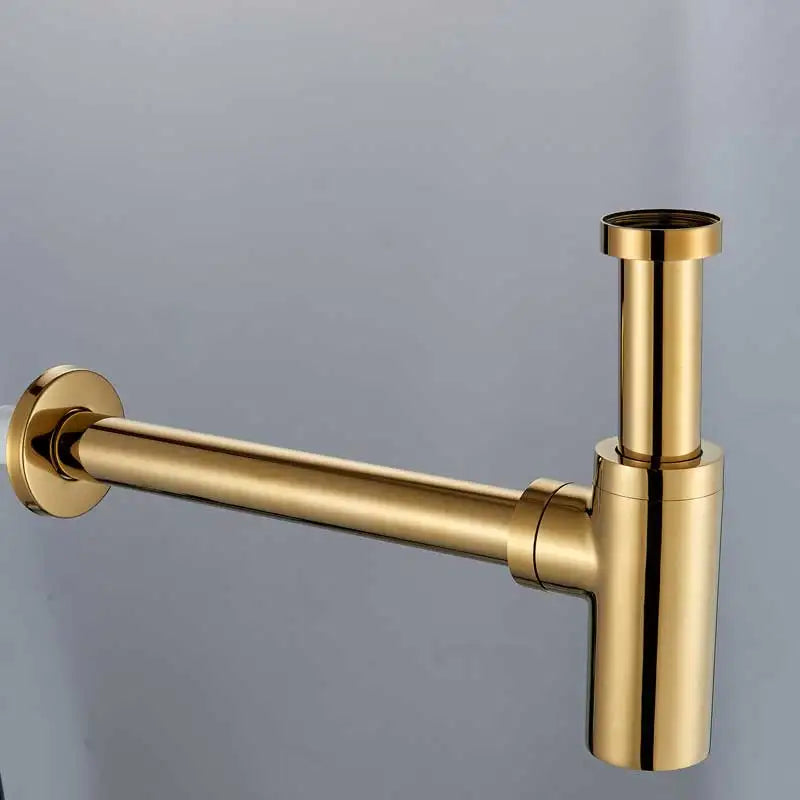 DecorBites™ Brass Basin Tap Kit with Deodorization Pop-Up Drain - Chrome/Black/Bronze