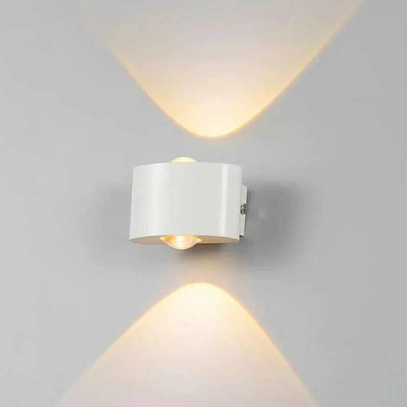 DecorBites™ Aluminum Wall Lamps: Bedside & Living Room Lighting Fixture, Warm/Cool Light, AC85-260V