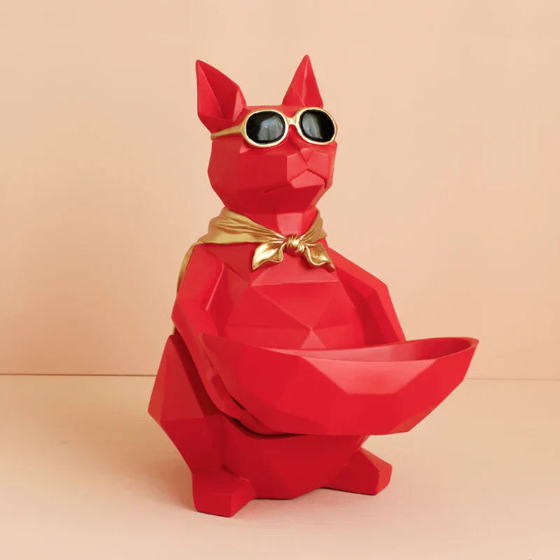 DecorBites™ Cool Cat Resin Figurine Table Statue Decor Sculpture Ornamental Figurines