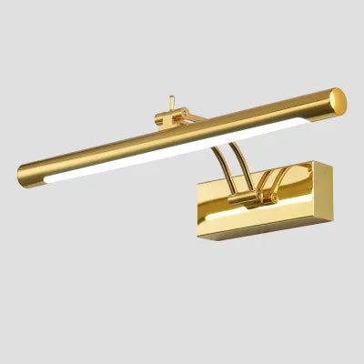 DecorBites™ LED Stainless Steel Bathroom Wall Lamp Switch Waterproof Cosmetic Mirror Sconce