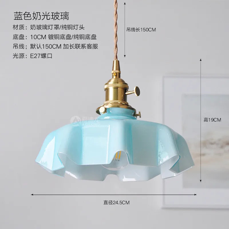 DecorBites™ LED Glass Wall Lamp Modern Nordic Design for Bedroom Living Room