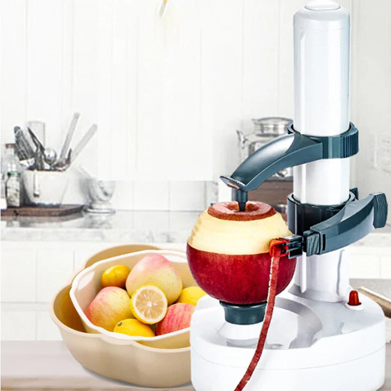 DecorBites™ Electric Peeler: Vegetable Fruit Slicer Gadget Multifunction Kitchen Tool