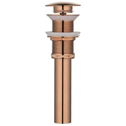 DecorBites™ Brushed Gold Pop-Up Drain Stopper for Bathroom Sink Vessel Vanity