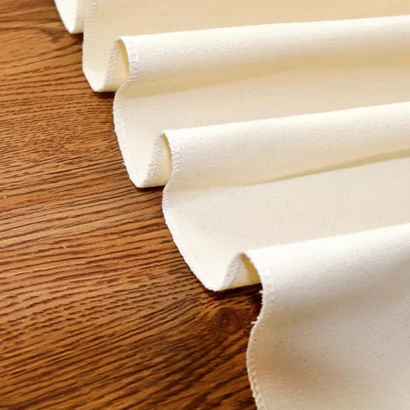 DecorBites™ Linen Flax Cloth Baking Mat Baguette Pan Kitchen Tool Set