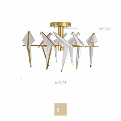 DecorBites™ Love Bird LED Wall Sconce Iron Acryl Wall Light for Bedroom Corridor