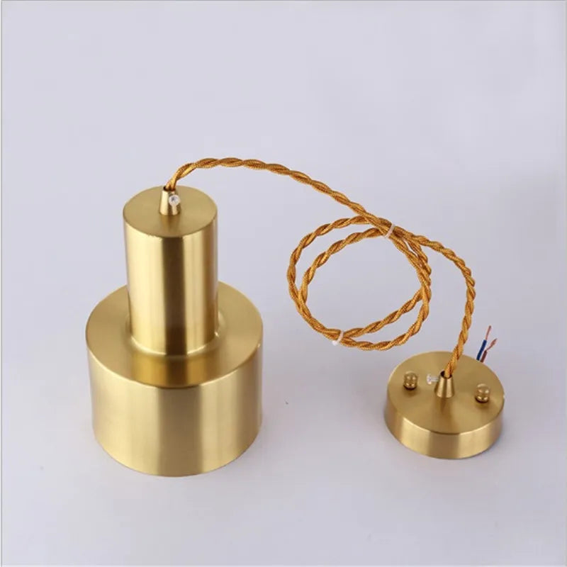DecorBites™ Brass Trumpet Pendant Light - Stylish Nordic Design for Bedroom, Hallway, Bar