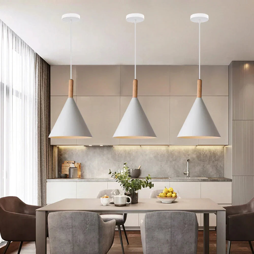 DecorBites™ LED Industrial Pendant Lamp for Stylish Living Room & Bedroom Decor Lighting
