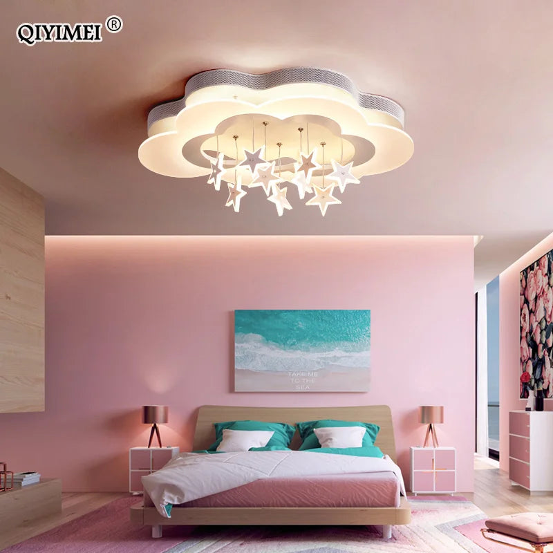 DecorBites™ Cartoon Bat LED Ceiling Light for Child Bedroom and Study Room