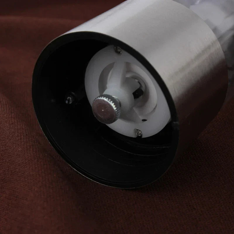 DecorBites™ Electric Salt Pepper Grinder Stainless Steel Spice Mill Kitchen Tool