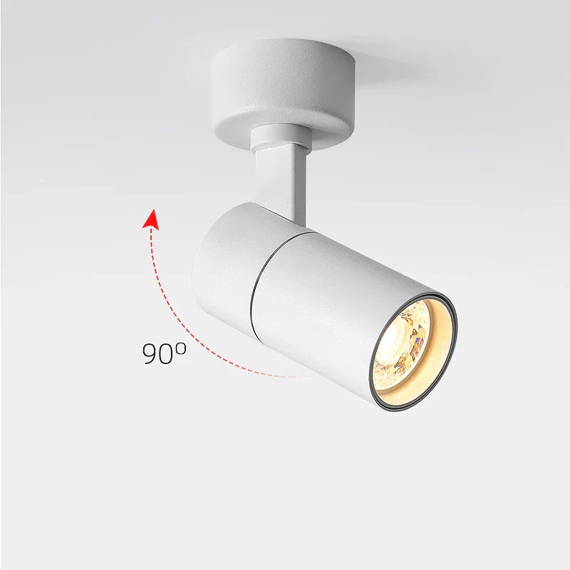 DecorBites™ LED Adjustable Angle Spotlight Ceiling Lights for Background Wall and Aisle