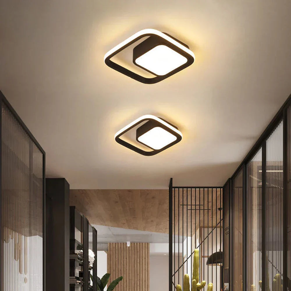 DecorBites™ LED Ceiling Chandelier: Modern Indoor Lighting for Home Bedroom Kitchen Living Room