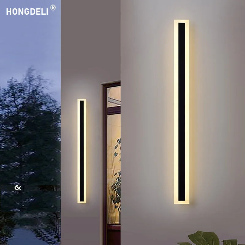 DecorBites™ Aluminum Waterproof LED Outdoor Wall Lamp IP65 IP68 for Villa Courtyard