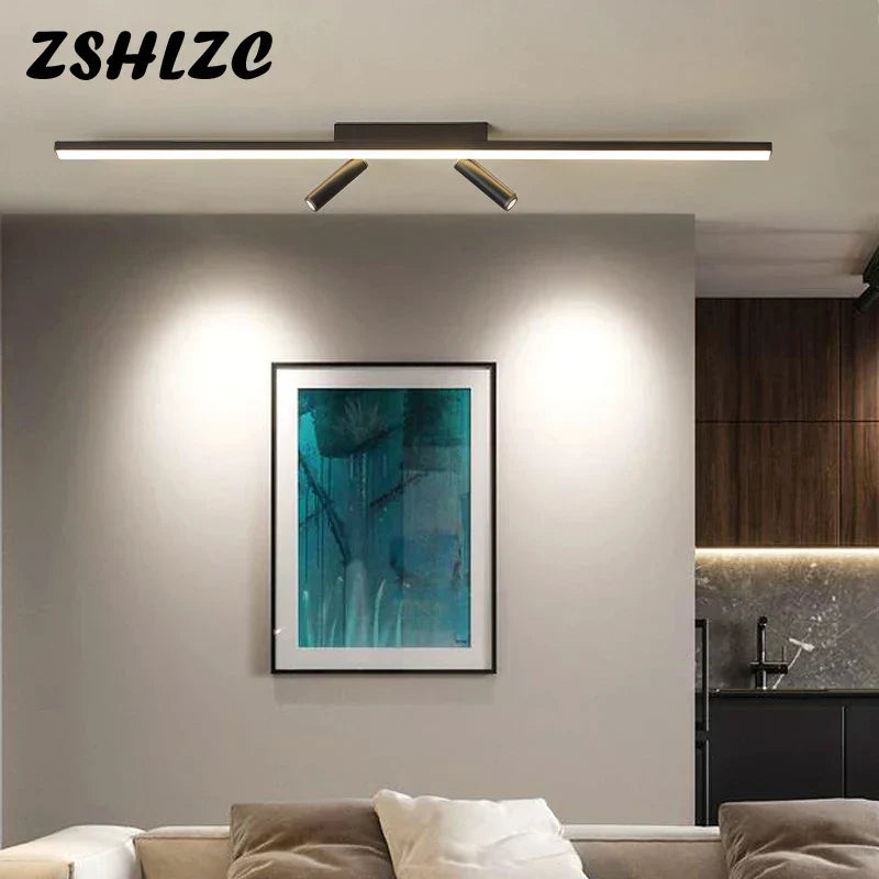 DecorBites™ Black Star Ceiling Light for Living Dining Kitchen Bedroom Aisle - 80-120cm