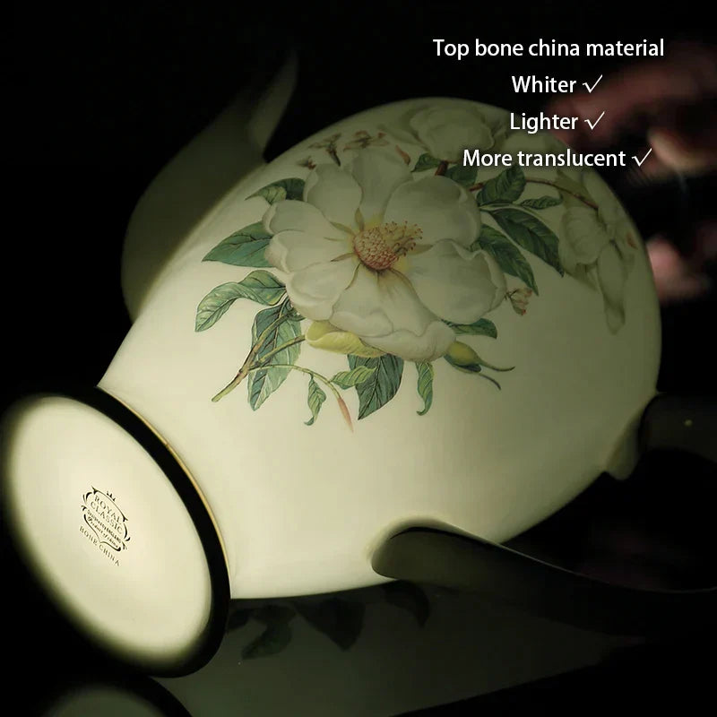 DecorBites™ Bone China Sugar Bowl & Creamer Set