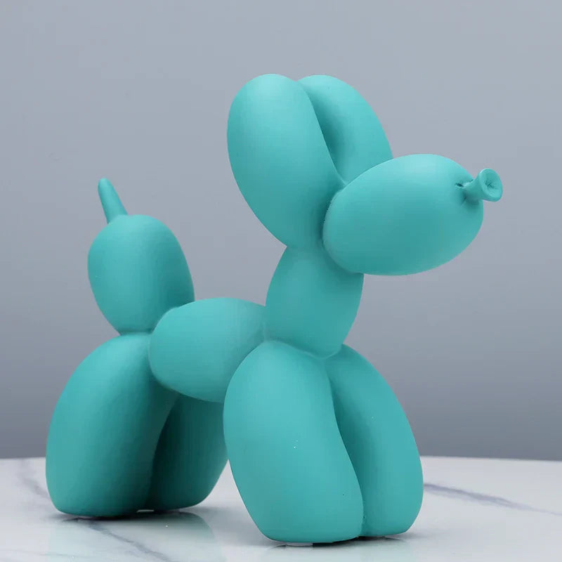 DecorBites™ Balloon Dog Sculpture: Modern Resin Home Decor Nordic Animal Figurine
