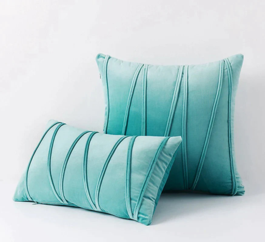 DecorBites™ Knit Short Wool Velvet Plush Pillowcase for Sofa Couch Bedroom