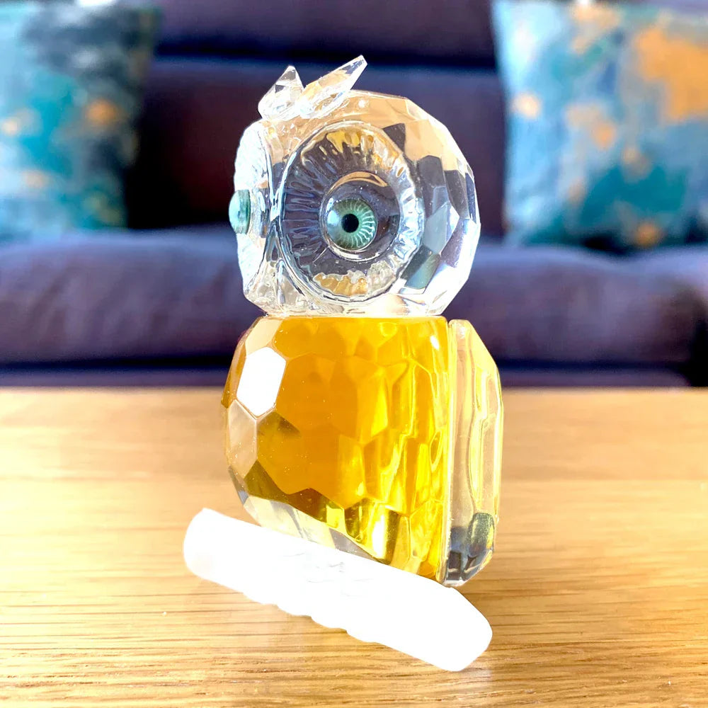 DecorBites™ Glassblown Animal Figurines Crystal Statuette Collectible Home Decor Gift