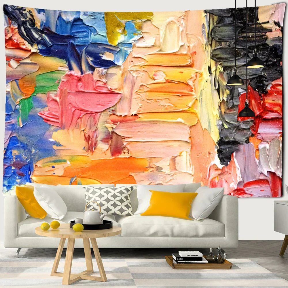 DecorBites™ Boheme Mandala 3D Tapestry for Home Decor and Wall Hanging