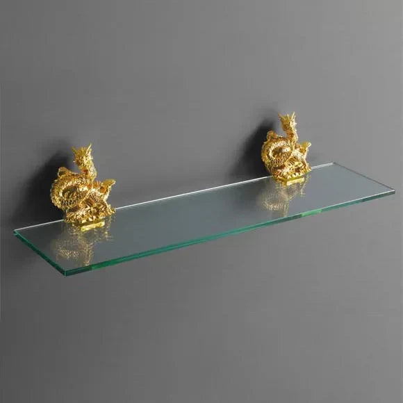 DecorBites™ Dragon Bathroom Hardware Set: Paper Holder, Towel Rack, Soap Dish (MB-0950A)