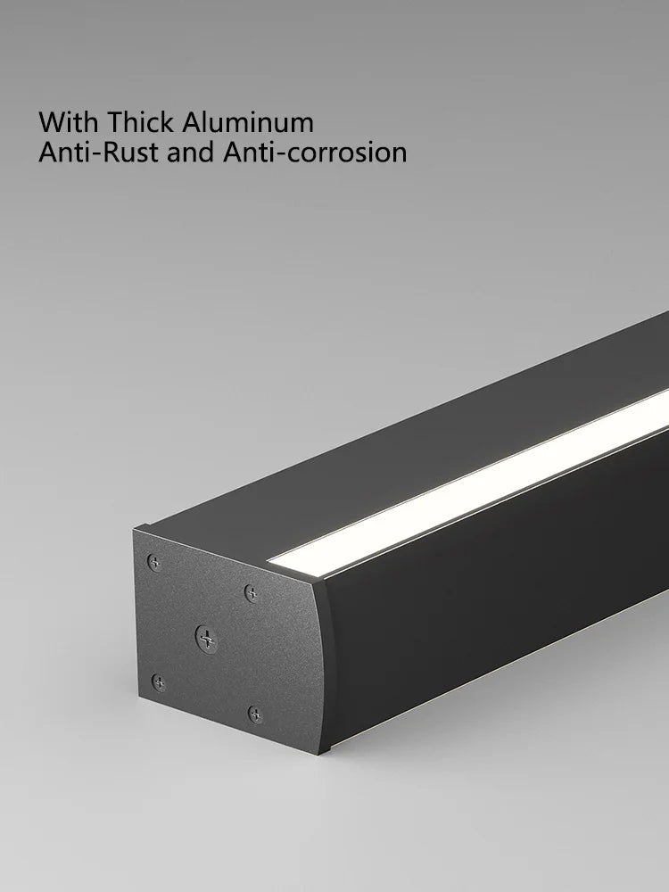 DecorBites™ Black LED Wall Lamp for Bedroom Living Room Aisle Sofa Background