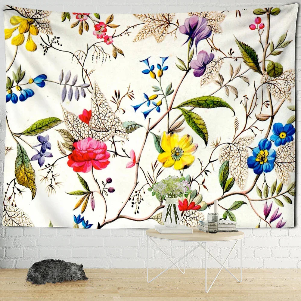 DecorBites™ Forest Tapestry - 3D Printed Polyester Wall Hanging for Bohemian Home Decor