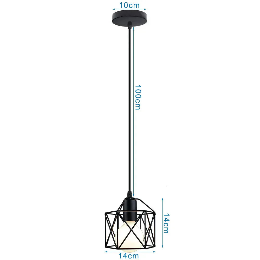 DecorBites™ Industrial LED Pendant Ceiling Light for Home Living Room Kitchen Decor