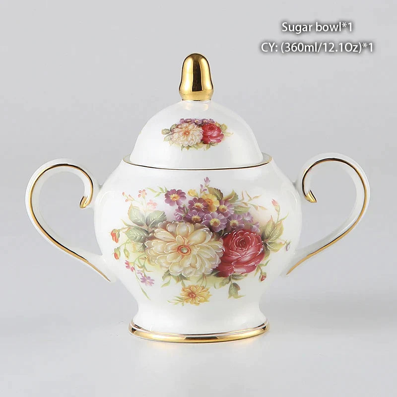 DecorBites™ Bone China Sugar Bowl & Creamer Set