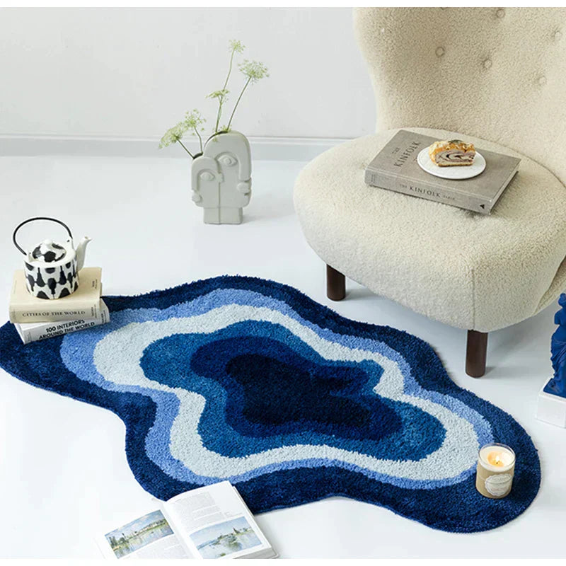 DecorBites™ Cloud Shaped Tufted Rug 80X120 - Nordic INS Style Soft Cozy Non Slip Mat